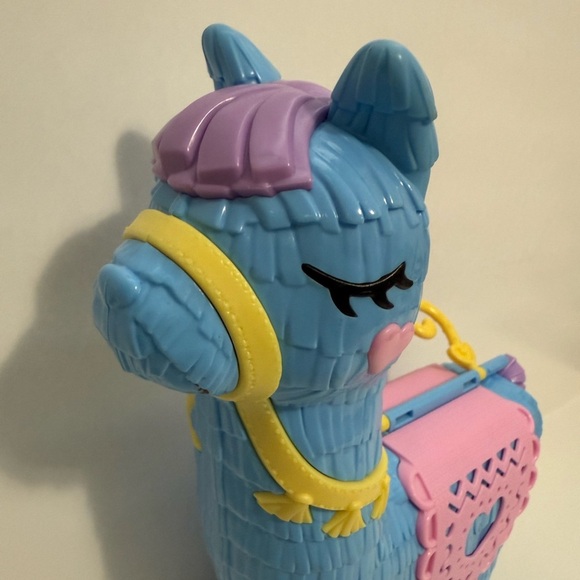 Polly Pocket Pajama Party Llama Party Large Compact (play case only) - Picture 2 of 11